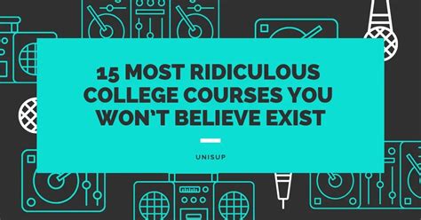 The 15 Most Ridiculous College Courses You Won’t Believe Exist.